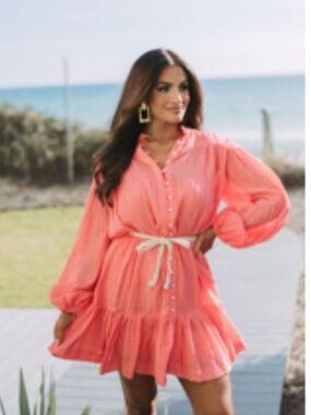 Coral Boutique Dress